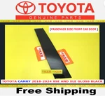 Door Molding Window Passenger Side Front Gloss Oem Toyota Camry 18-24 Xle Xse New. Price: $74.94.