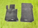 2012-15 Mercedes C-class W204 Front Floor Mats Set (2) Carpet Black Oem Used. Price: $74.99.