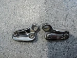 63-67 C2 Corvette Lh/rh Convertible Windshield Header Strikers-gm #3826367/368 Used. Price: $39.95.