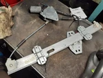 Driver Front Window Regulator Sedan Electric Fits 96-00 Civic 1232273 Used. Price: $74.00.