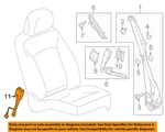 Gm Oem 14-16 Malibu Limited Restraint Systems Front Seat Belts-buckle 19300610 New. Price: $36.63.