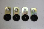 Porsche 911 993 Set Front Trunk Velcro Fastener 96450390100 96450337500 J1 Used. Price: $39.99.
