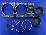 Ford Genuine Nos Headlight Lamp Kit W/ Mounting Hardware, Bezels D3AZ-13008-C New. Price: $75.00.