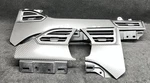 2012-2020 Tesla Model X Set Of A/c Air Vent Oem Dashboard Trim Carbon Fiber Used. Price: $74.99.