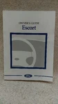 Owners Manual Guide Book Fits 1998 Ford Escort M-173145 Used. Price: $9.71.