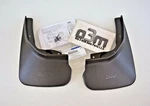 2011-2016 Ford Explorer Rear Black Molded Mud Flaps Splash Guards New Oem. Price: $106.49.