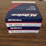 Acdelco Spark Plugs CR43TS Set Of 8 New. Price: $27.85.