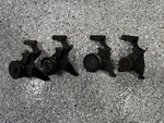 1991-95 Toyota MR2 Non-turbo Na 5SFE 2.2L Idler Pulley Bracket Mount Belt A/c Used. Price: $99.00.