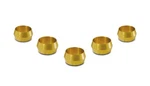 Vibrant Performance Brass Olive Inserts 3/8IN - Pack Of 5 New. Price: $28.58.