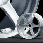 Genuine Rays Official Gear, Volk Racing TE37 Saga S-plus, 1/4 Scale Brushed New. Price: $550.00.