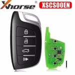 Xhorse XSCS00EN Universal Smart Proximity Remote Key Fob CRYSTAL4 Buttons Vvdi New. Price: $29.95.