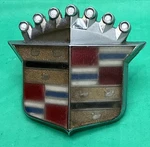 Original 1969-1970 Cadillac Hood Emblem 1600116 Used. Price: $24.50.