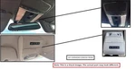 Gry Overhead Console Oem 2017 Nissan Pathfindr Used. Price: $75.00.