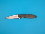 Kershaw 1660CF Leek Carbon Fiber Stonewash Pocketknife, 3" Cpm 154 Steel Blade Used. Price: $63.99.