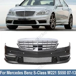 Front Bumper W/drls For Mercedes Benz S-class W221 S550 07-13 S63/S65 Amg Style New. Price: $512.01.