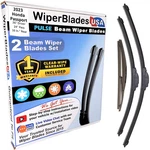 Blades For 2023 Honda Passport (1YR Warr) SET/3 W/rear Windshield Wipers New. Price: $39.98.