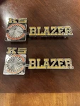 Pair Of Chevrolet K5 Blazer Fender Emblems 1976-80 #349697 Chevy Unspecified. Price: $150.00.