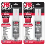 J-b Weld Original Steel Reinforced Epoxy Syringe, High Strength, 2 Pack, Dark New. Price: $16.44.