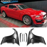 Fits 10-12 Ford Mustang GT500 & 13-14 V6 2PCS Front Fenders GT350 Style New. Price: $619.99.