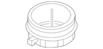 Genuine Ford Filter Housing 4C2Z-9A343-AA New. Price: $64.48.