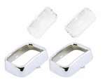 Oer Reproduction Park Lamp Bezel And Lens Set 1972-1974 Plymouth Barracuda New. Price: $198.98.
