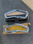 Rare Nos 'gm 1964 Pontiac Catalina Ventura Tail Light Bezels.# 5955173 5955174 New. Price: $1000.00.