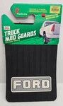 0589 Ford Truck Gray White Plasticolor Mud Flaps Splash Guards 12"X18" Pair Vtg New. Price: $99.00.