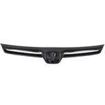 Capa For 2006-2008 Civic Front Center Grills Black Plastic 75100-SVA-A01ZA New. Price: $114.95.
