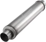 Upower 2.25" Inlet/outlet Exhaust Muffler 18" Body 22" Overall Length... New. Price: $70.98.