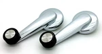 New Chrome Window Crank Handle Pair / For Listed Chevy & Gmc S-series Van Etc.. Price: $21.99.