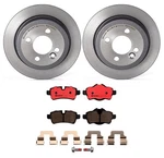 Brembo Rear Brake Kit Ceramic Pads & Disc Rotors For Mini Cooper R52 R56 R57 R58 New. Price: $171.95.