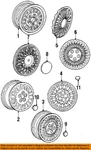 Chrysler Oem 90-94 Acclaim Wheels Covers Trim-center Cap 4626062 New. Price: $58.38.