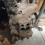 1970 1971 Ford 429 Cj Intake Manifold Mustang Cougar Torino Fairlane Cyclone Used. Price: $150.00.