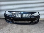 14-20 Oem Bmw F32 F33 F36 Sport Front Bumper Cover Panel W/ Grilles Black Used. Price: $750.00.