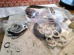 Elring 111198007 Asp Engine Gasket Set For Vw Beetle.. Not Complete..see Photos New. Price: $26.87.