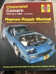 Chevrolet Camaro, 1982-1992 By John Haynes (1984, Trade Paperback) Good. Price: $11.69.