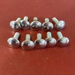 Small Bumper Trim Bolt Lot (10) 1/4"-20 X 3/4" Chrome Head Vintage Hot Rod Trog New. Price: $39.99.