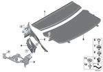 Genuine Bmw 51498062774 Parcel Shelf, Rear Anthrazit (inc. 435IX, 430DX & 435I) Used. Price: $379.00.