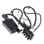 5C3Z-14A303-AA In-dash Upfitter Switch Panel Ford F250 F350 F450 05-07 New. Price: $97.69.