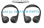 2017-2021 Chrysler Pacifica Rear Uconnect Theater Entertainment Headphones Set New. Price: $209.99.