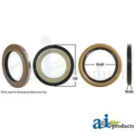 208BH Seal Fits Bush Hog Various Models Replaces 203025-I CR12124 New. Price: $63.49.