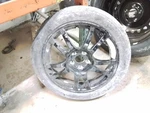 2024 Nissan Z 18X4 Wheel 5 Double Spoke Black Aluminum Oem Used. Price: $325.00.
