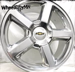 20 Polished 5308 Replica Rims Fits Chevy Silverado Tahoe Suburban Ltz 6X5.5 New. Price: $1299.99.