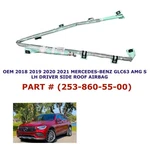 2018 19 2021 Mercedes-benz GLC63 Amg Left Side Roof Airbag 253-860-55-00 Used. Price: $250.00.