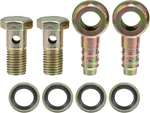 Absopro M12X1.5 Banjo Bolt 12MM Brake Line Hose Barb Fitting W/ Copper Washers New. Price: $13.35.