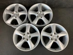 (4) Mazda Original Silver Wheel Rims + Caps 17" HOL.64857 Ford Used. Price: $565.00.