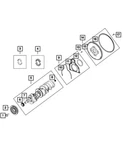 Dodge Chrysler Oem 15-17 Viper-engine Crankshaft Seal 5037300AA New. Price: $83.53.