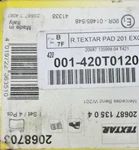 Rear Disc Brake Pad Set - Textar 420 New. Price: $26.95.