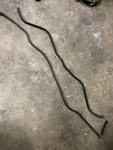 2004 Mercedes E320 Oem Engine Rear And Front Rubber Weather Strip Seal Trims Used. Price: $35.00.