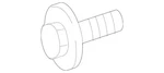 Genuine Mercedes-benz Hexagon Head Bolt 304017-008034 New. Price: $12.38.